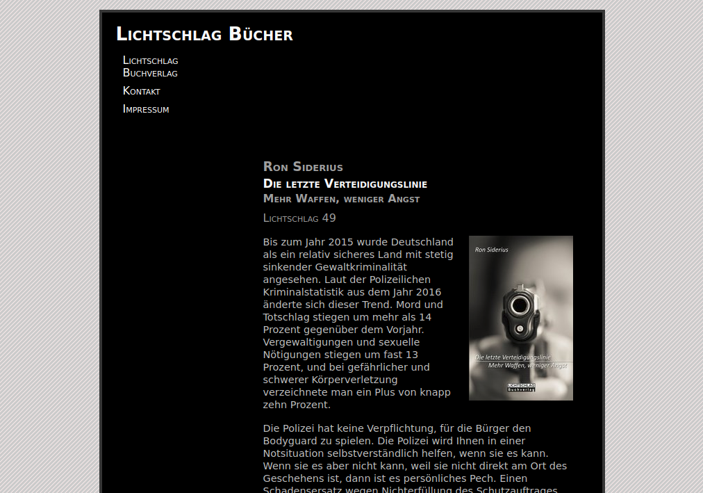 Lichtschlag Bücher
